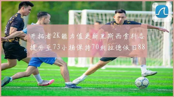 开拓者2K能力值更新里斯西索科各提升至73小杨保持70利拉德依旧88