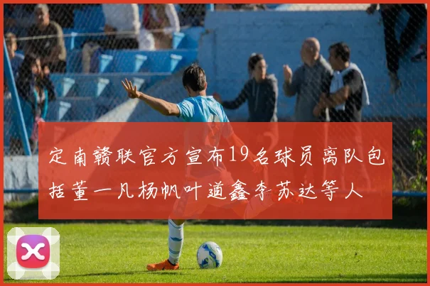 定南赣联官方宣布19名球员离队包括董一凡杨帆叶道鑫李苏达等人